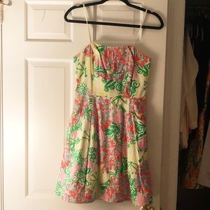 Lily Pulitzer Strapless Dress